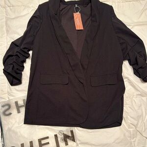 SHEIN Elegant Black Blazer